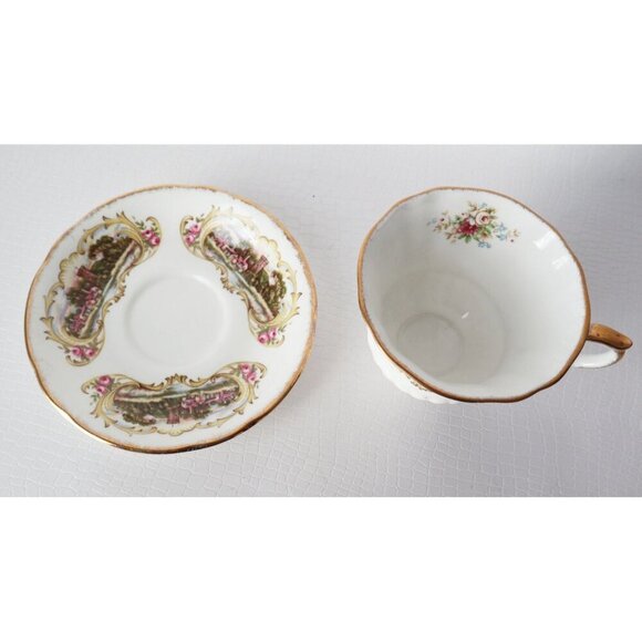 Paragon Teacup and Saucer Vintage Tea Cup Chippendale Design - Picture 3 of 6